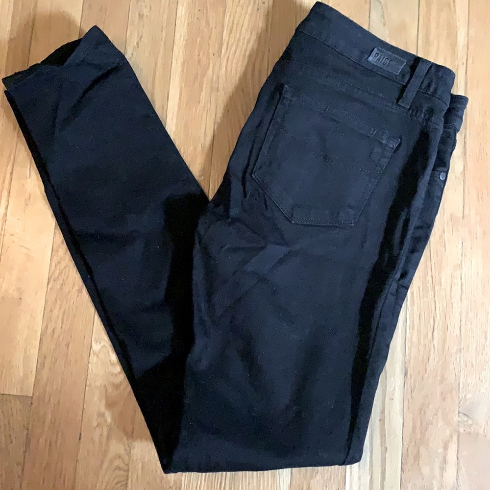 PAIGE skyline skinny in black